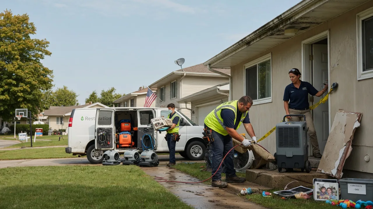 Water Damage Restoration in Damascus, PA near me